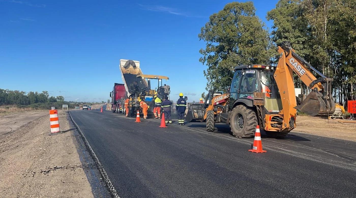 Avanzan las Obras de Rehabilitación en la Ruta 7 para Mejorar la Conectividad y Seguridad Vial