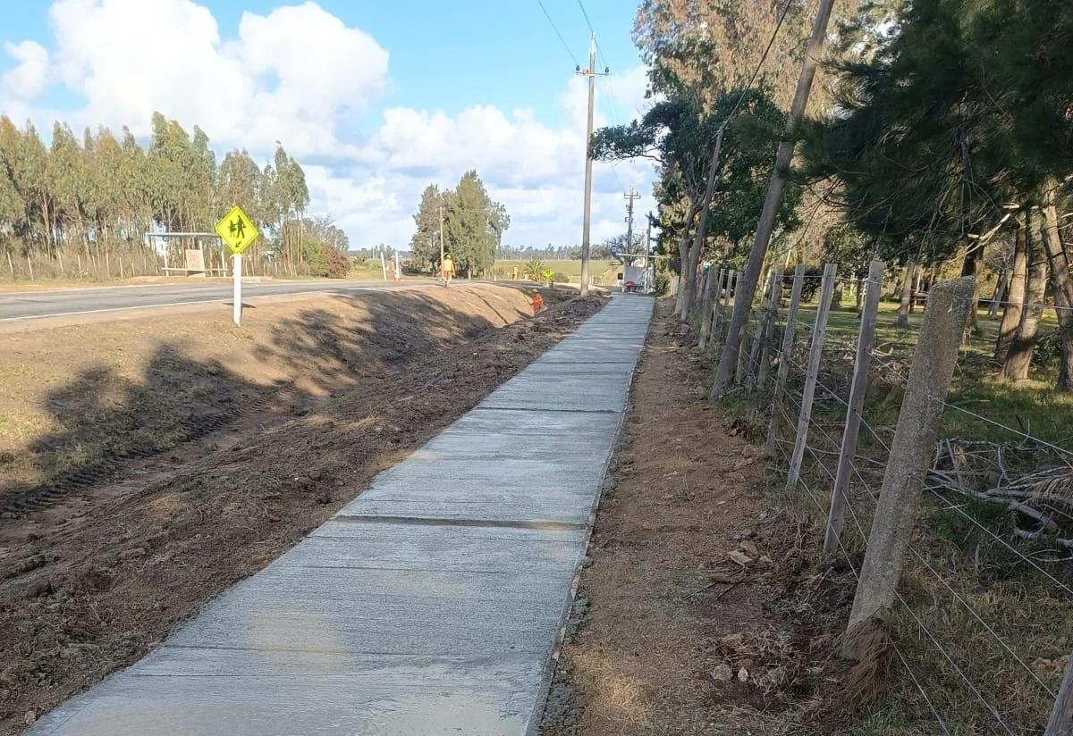 Avanzan obras de mejora vial en Ruta 11, tramo Ecilda Paullier – Atlántida