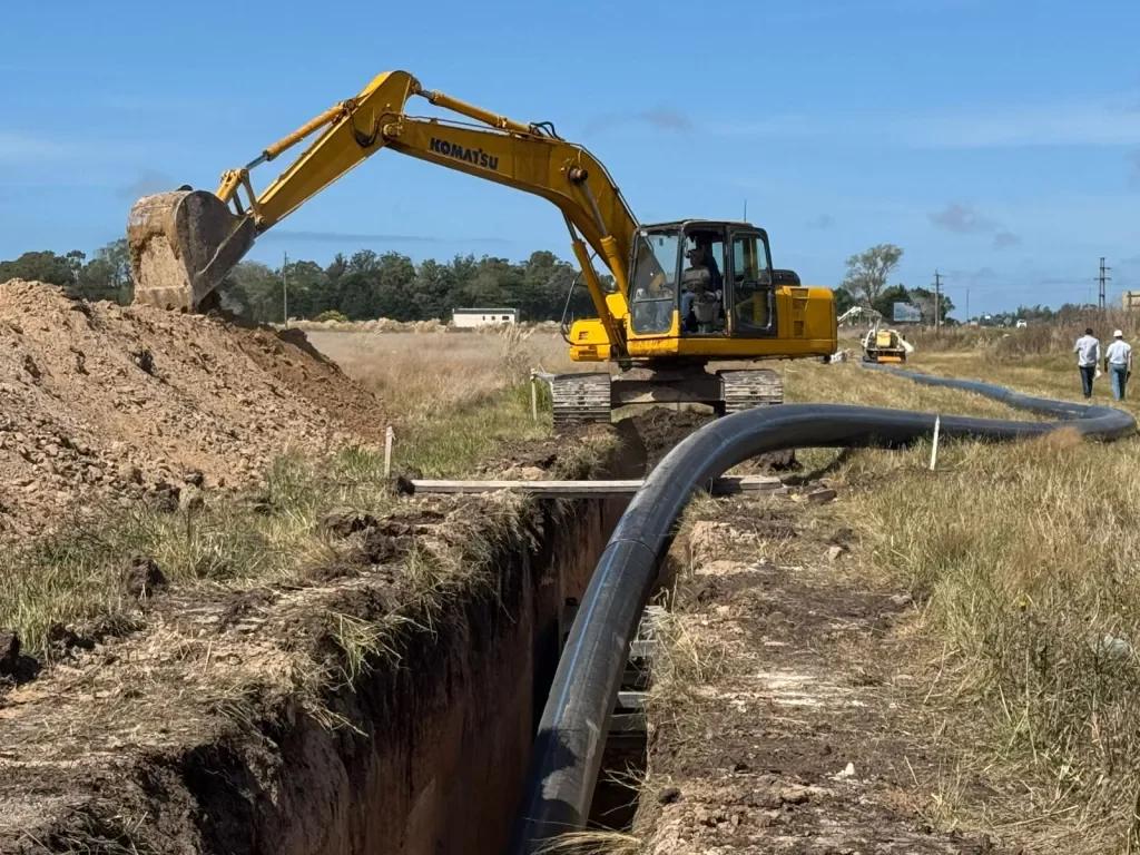 Mar del Plata: OSSE finalizó la conexión entre los acueductos Norte y Sur para optimizar el suministro en el sur de la ciudad