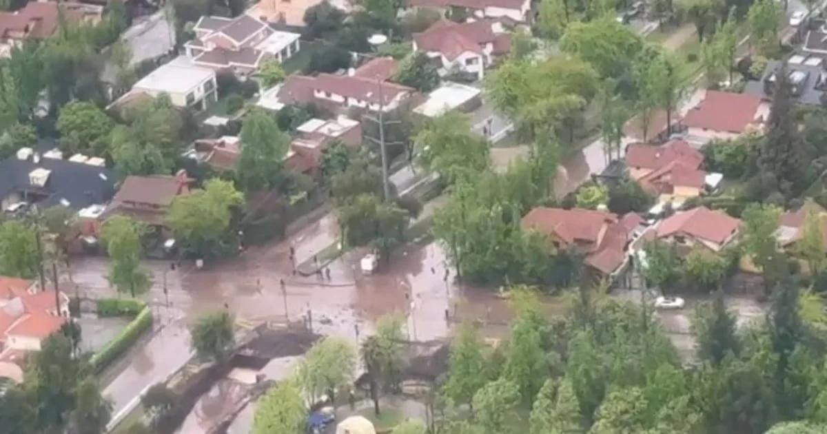 Aluvión en Las Condes: Daños preliminares superan los US$ 170 millones