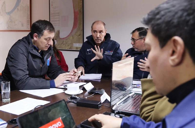 Biministro Louis de Grange: “No dejaremos de trabajar hasta recuperar la conectividad en las regiones de Atacama y Coquimbo”