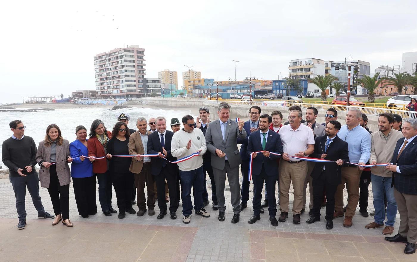Inauguran nueva Caleta Anahuac en Puerto Montt para potenciar la pesca artesanal y anuncian playa urbana en Puerto Varas