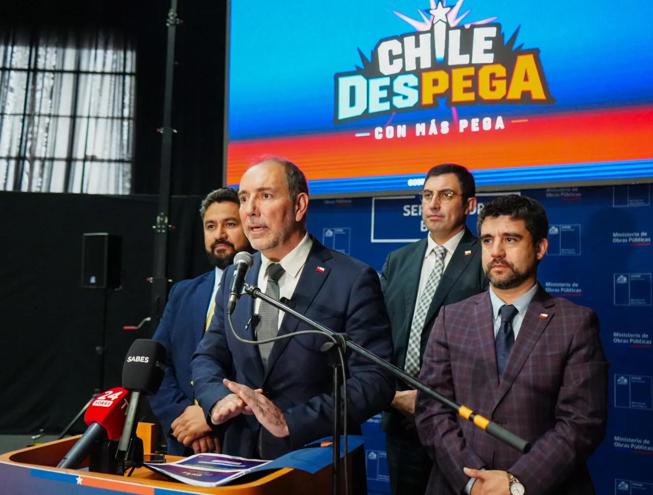 Plan Chile Despega: MOP ejecutará inversión adicional en región de Valparaíso por cerca de $35 mil millones para crear 2.100 nuevos empleos