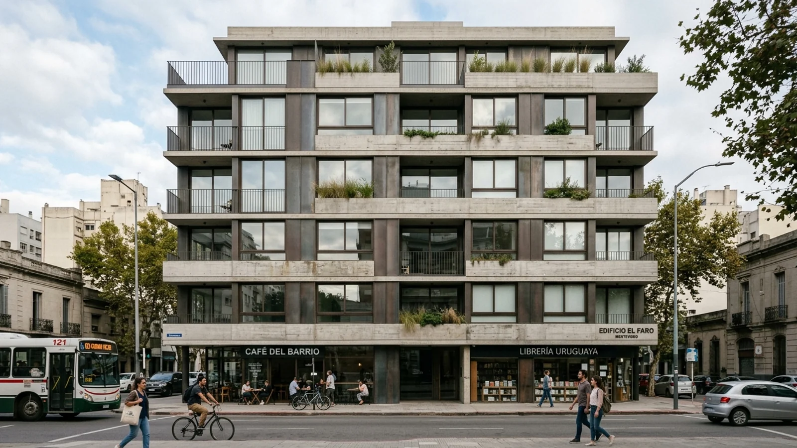 La Tensión Controlada: Imagen Pública y Funcionalidad en la Vivienda Mixta Contemporánea