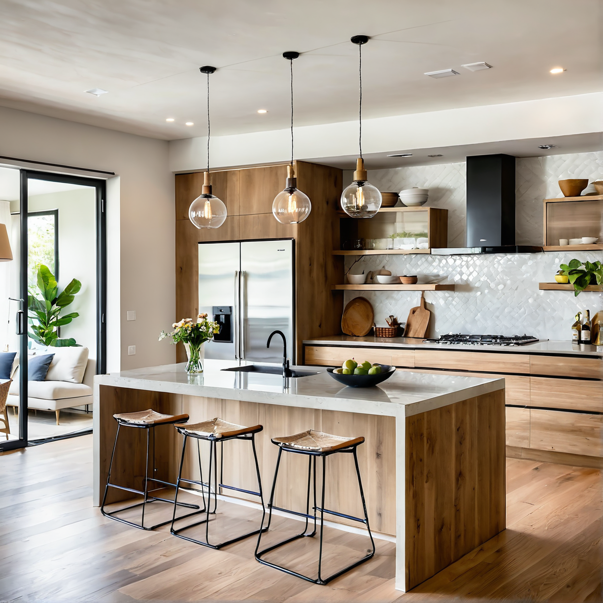 Cocinando en Compañía: Diseñando Cocinas Abiertas al Living