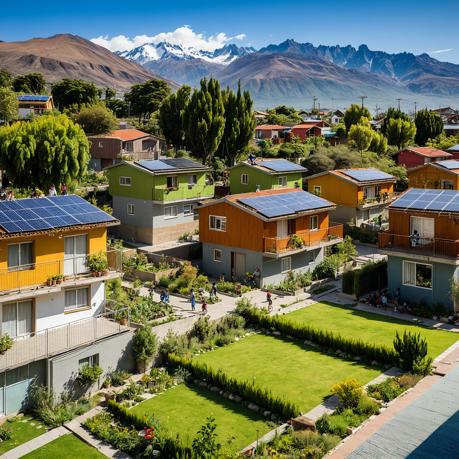 Viviendas sociales sostenibles: Un nuevo horizonte para el bienestar urbano en Chile