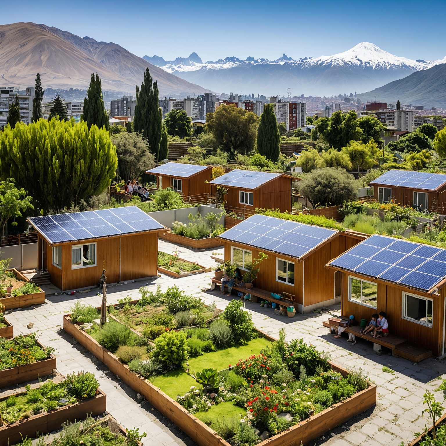 Viviendas sociales sostenibles: Un nuevo horizonte para el bienestar urbano en Chile