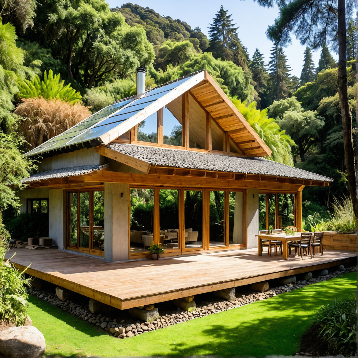 Construcción Sostenible: Potenciando Hogares con Materiales Locales