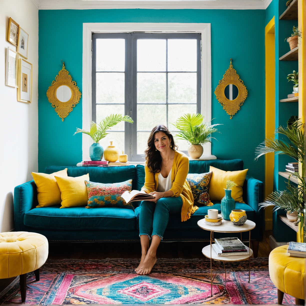 Interiores Vibrantes: ¿Una Tendencia Sostenible o una Moda Efímera?
