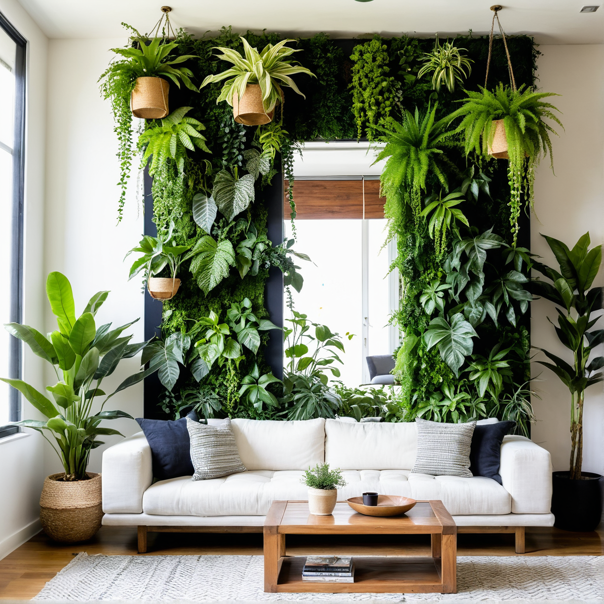 Jardines Verticales: Una Inversión Verde en el Diseño Interior