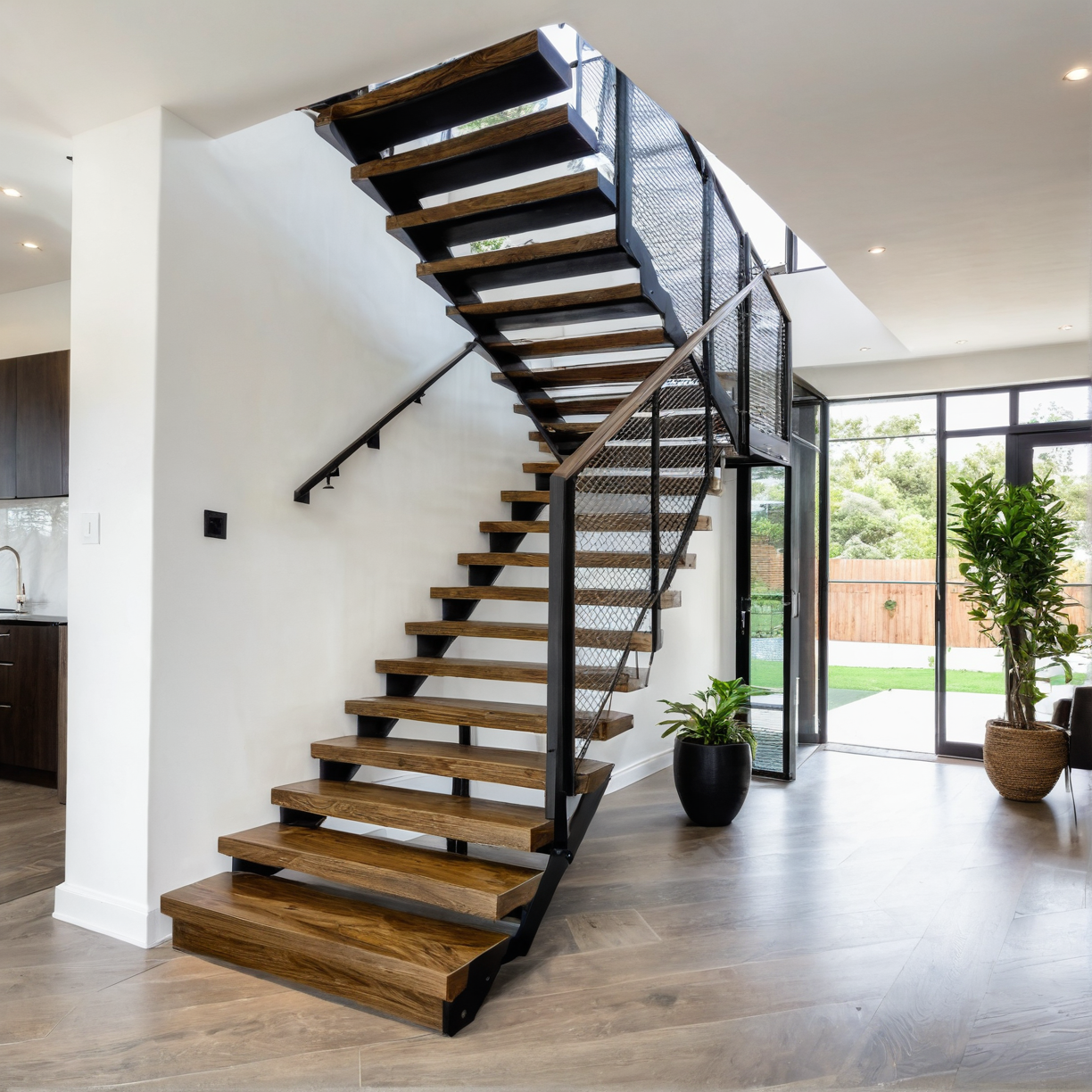 Escaleras: Seguridad y Funcionalidad en el Diseño Residencial