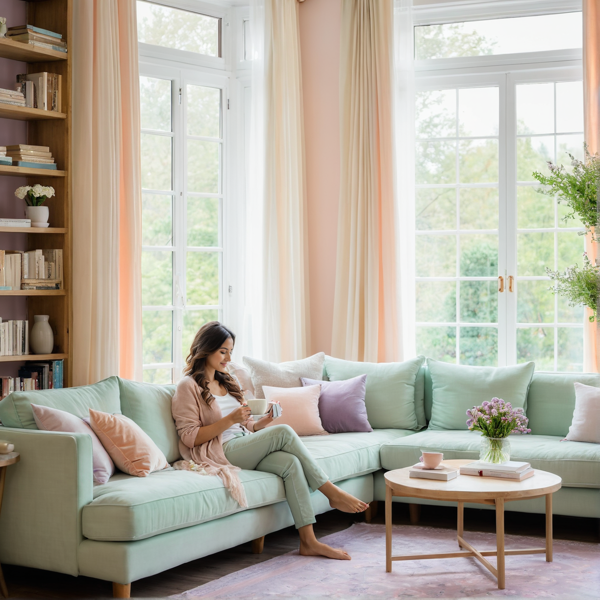 Interiores en Tonos Pastel: La Nueva Tendencia que Inspira Calidez