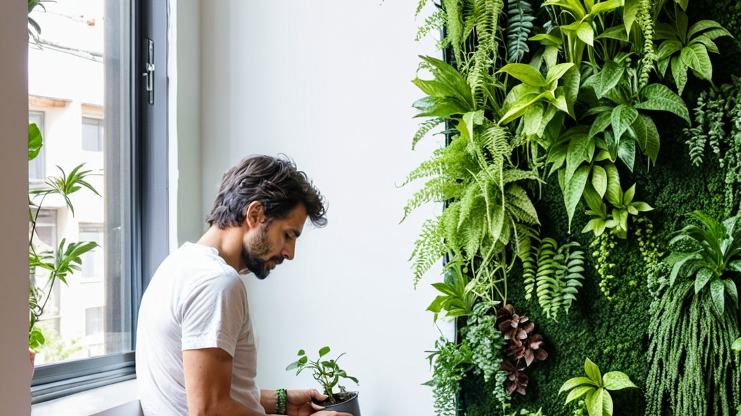 Jardines Verticales: La Nueva Frontera del Interiorismo Sostenible