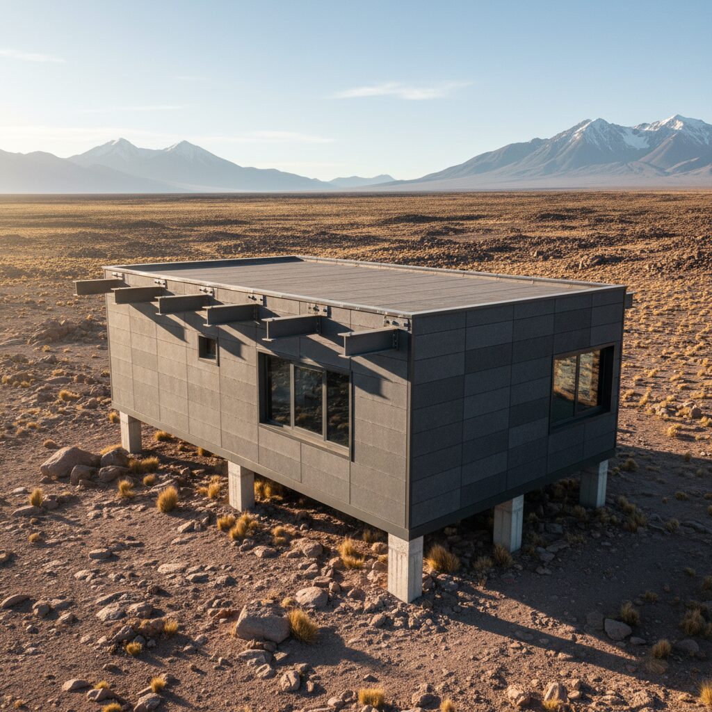 Habitar lo Inhóspito: Arquitectura Bioclimática como Escudo Térmico