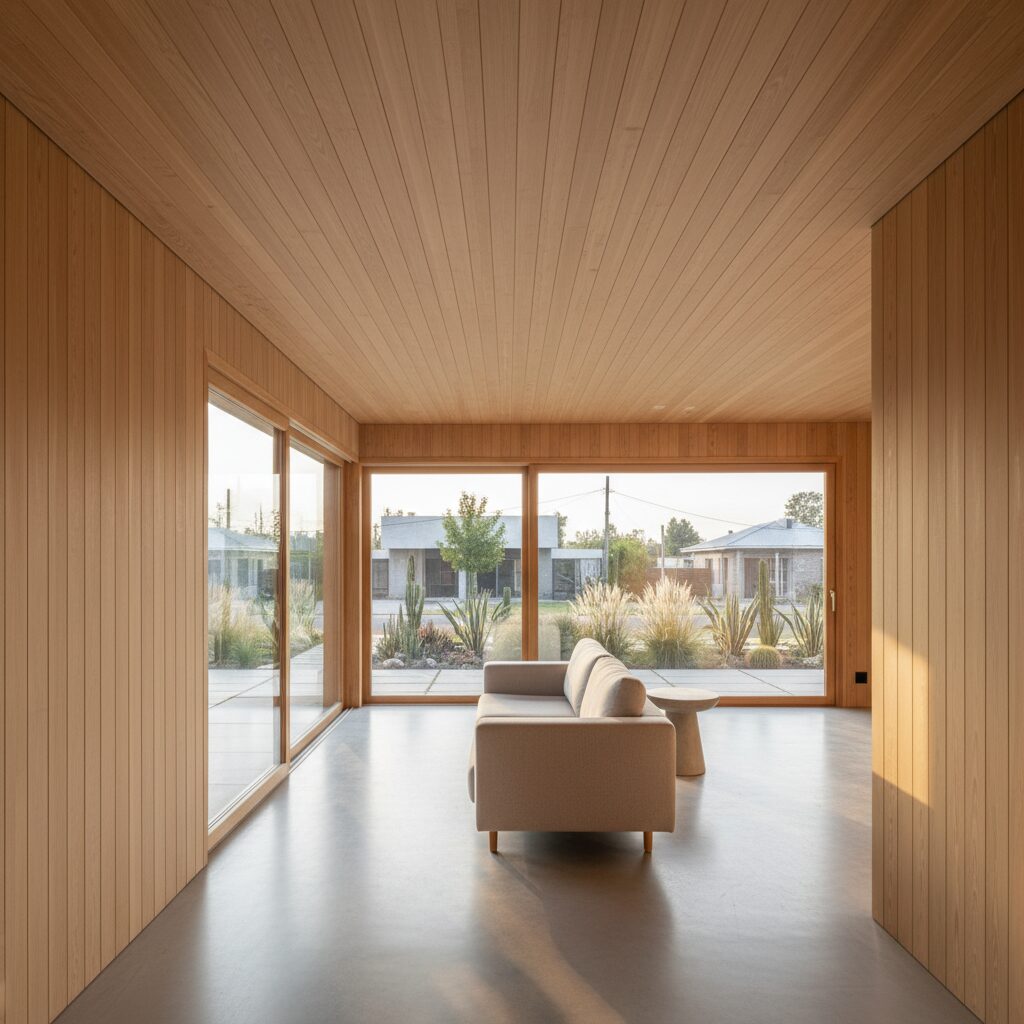 Madera Modular: El Encanto del Interiorismo Cálido en Viviendas Argentinas