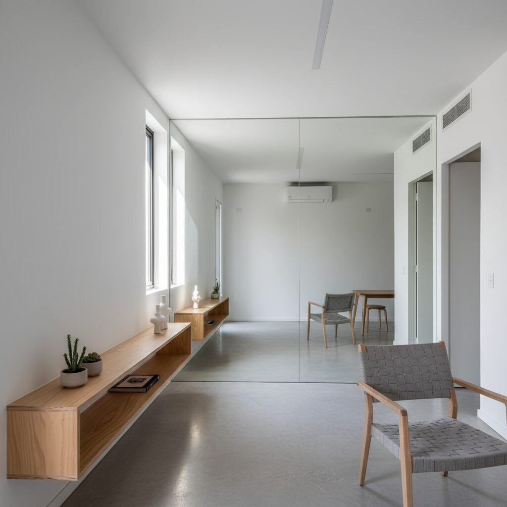 Reflejos que engañan la vista: El ojo de la ley en el diseño interior uruguayo