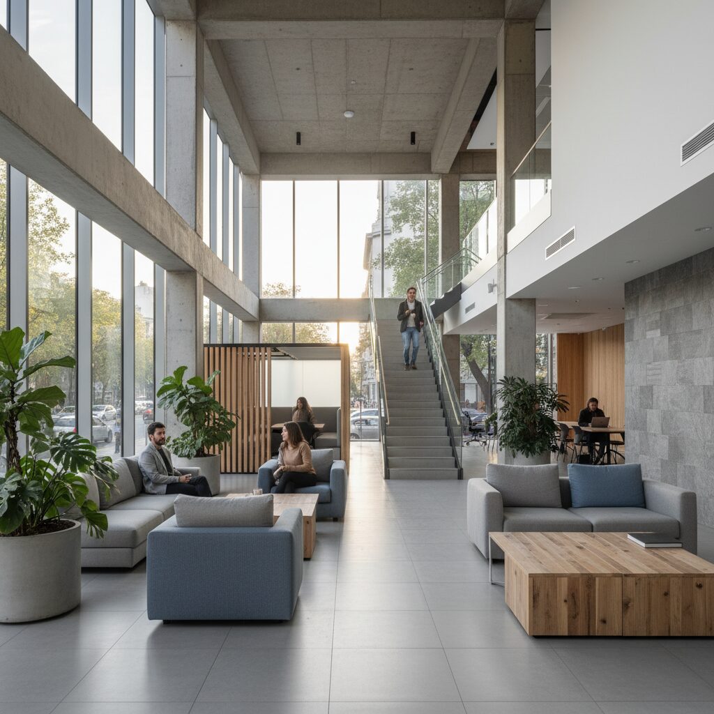 El Pulso del Trabajo: Espacios Colaborativos que Impulsan la Productividad Segura