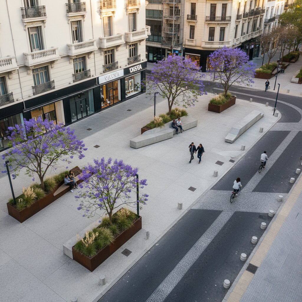 Modelos Dinámicos: La Reconfiguración de la Plaza y la Calle Argentina