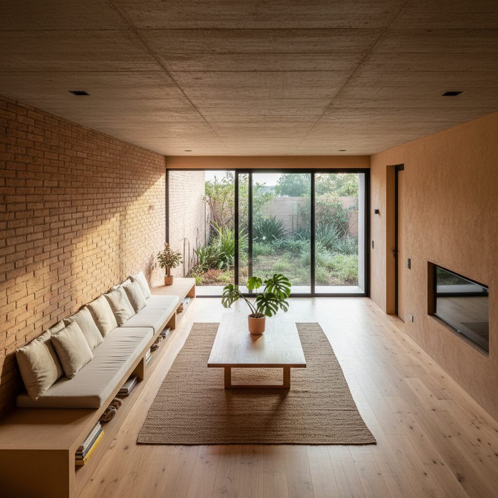 El Refugio Cálido: Sabiduría Material y Diseño Consciente en Hogares Uruguayos