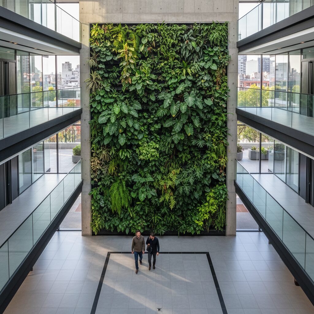 La Ascensión Verde: De Superficie Muda a Ecosistema Interior