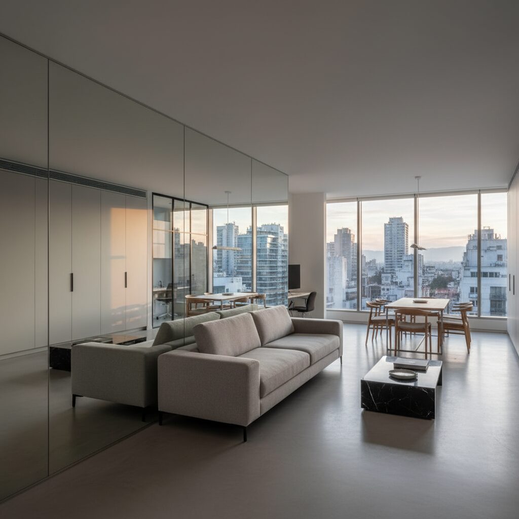 Maestría Dimensional: Cuando Líneas y Reflejos Redefinen el Hábitat