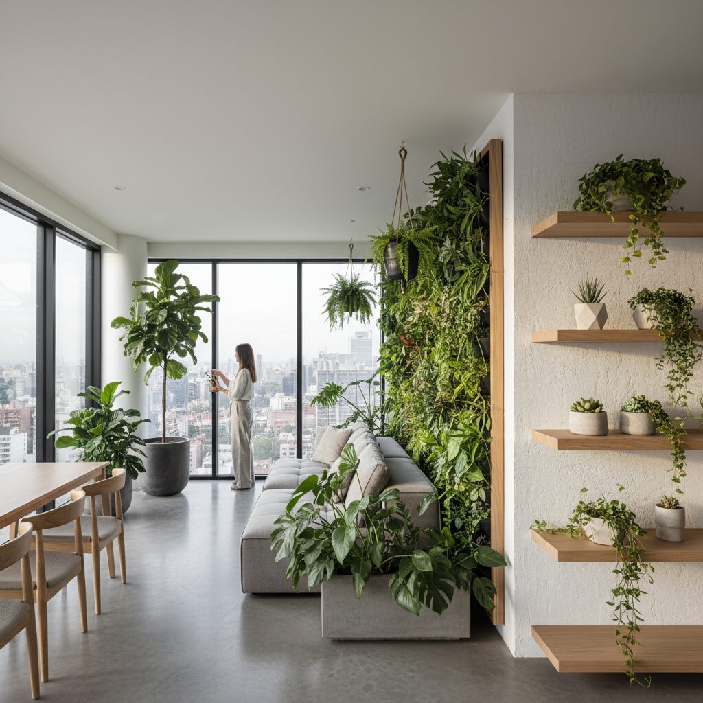 Verde Doméstico: Diseñando con Naturaleza Viva