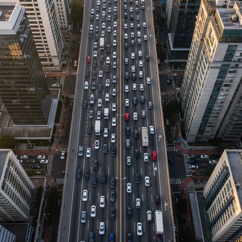 Autopistas Urbanas: Congestión Crónica y el Paradigma del Crecimiento Infinito