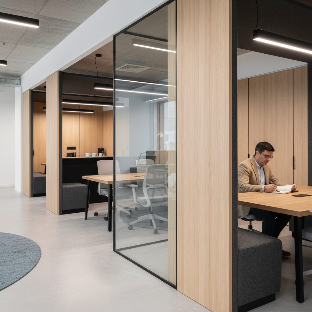 Espacios Dinámicos: La Estrategia de la Oficina Híbrida Inteligente