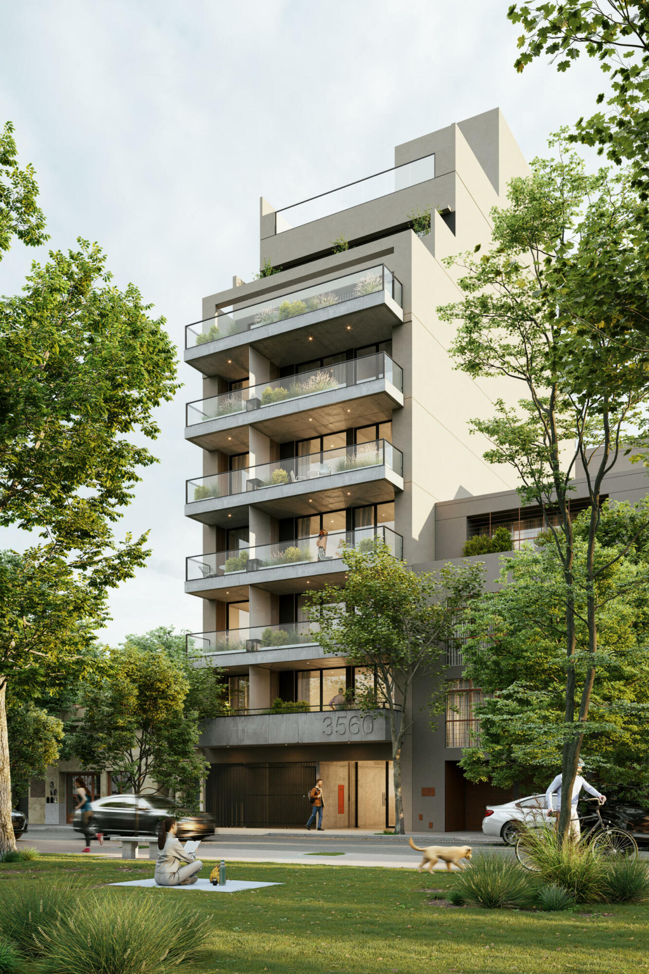 01 - FACHADA ESCORZADA