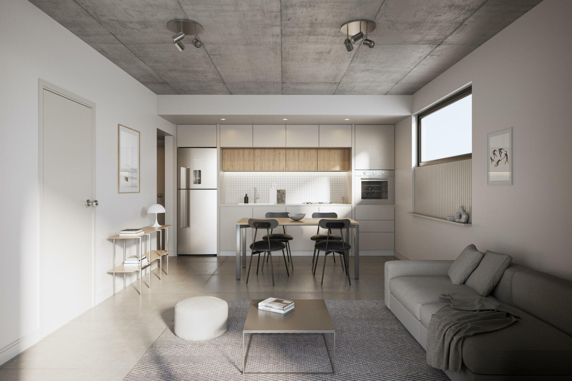 4- Interior 2 ambientes